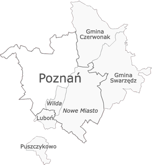 Właściwość terenowa Sądu Rejonowego Poznań - Nowe Miasto i Wilda
